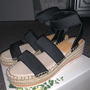 Dolce Vita Black Wedges Size 10